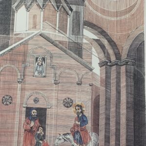 PEDER’İN BEKLEYİŞİ (Teknik çizim.)